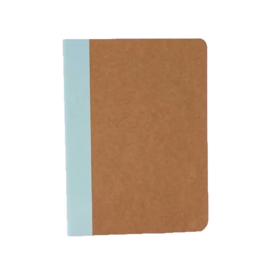 Notebook Simple A6 Writing Notebook Lined Stationery Soft Surface Copy Kraft Paper Bag Back Notepad
